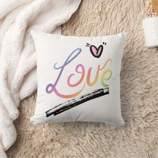 Liefde Multi-Kleuren Kussen