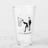 Liefde Musea Pintglas Glas (Achterkant)