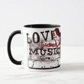 Liefde muziek 2 Mok (Links)