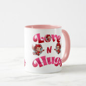 Liefde N Hugs Mok (Voorkant rechts)