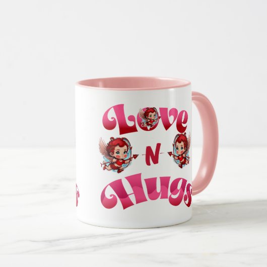 Liefde N Hugs Mok (Voorkant rechts)