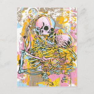 Liefde na de dood briefkaart