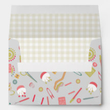 Liefde Naai Accessoires Grijs Gingham