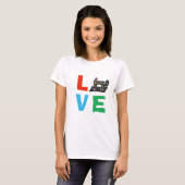 Liefde Naaien Graphic T-shirt (Voorkant volledig)
