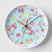 Liefde naaimachine blauw (Voorkant)