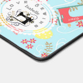 Liefde Naaimachine Blauwe Bureaumat (Hoek)