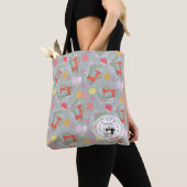 Liefde Naaimachine Grijs Tote Bag (Dichtbij)