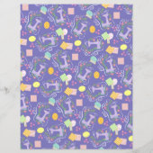 Liefde naaimachine Paars (Achterkant)