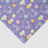 Liefde naaimachine Paars Tissuepapier (Detail)