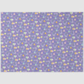 Liefde naaimachine Paars Tissuepapier (Voorkant)