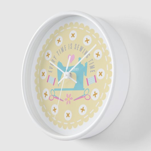 Liefde naaimachine Pastel Geel (Hoek)