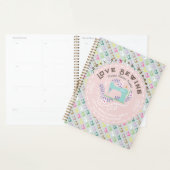 Liefde naaimachine Pastel Roze Planner (Display)