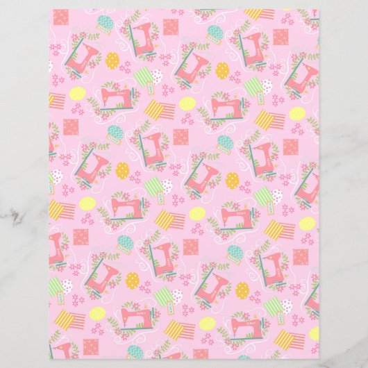 Liefde naaimachine roze (Achterkant)