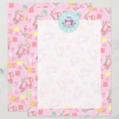 Liefde naaimachine roze (Voorkant / Achterkant)