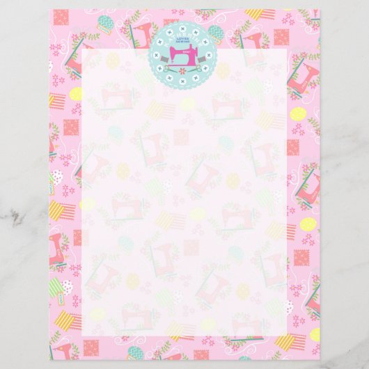 Liefde naaimachine roze (Voorkant)