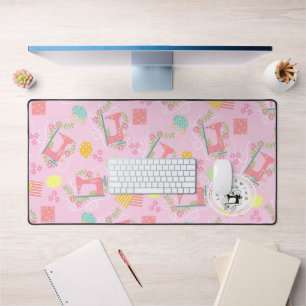 Liefde Naaimachine Roze Bureaumat