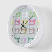 Liefde naaimachine Stippen grijs (Hoek)