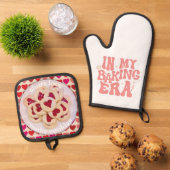 Liefde naar Bake Ovenwant & Pannenlap Set (Top down)