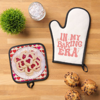 Liefde naar Bake Ovenwant & Pannenlap Set