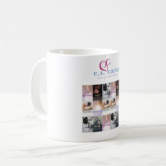 Liefde naar getallen Mok (Voorkant links)