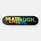Liefde naar Schaats - Skateboard (Horizontaal)