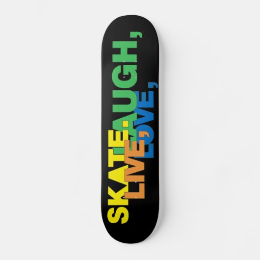 Liefde naar Schaats - Skateboard (Voorkant)