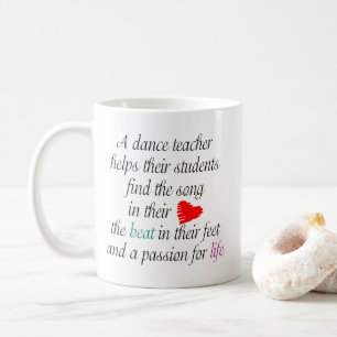 Liefde naar Teach Dance Mok