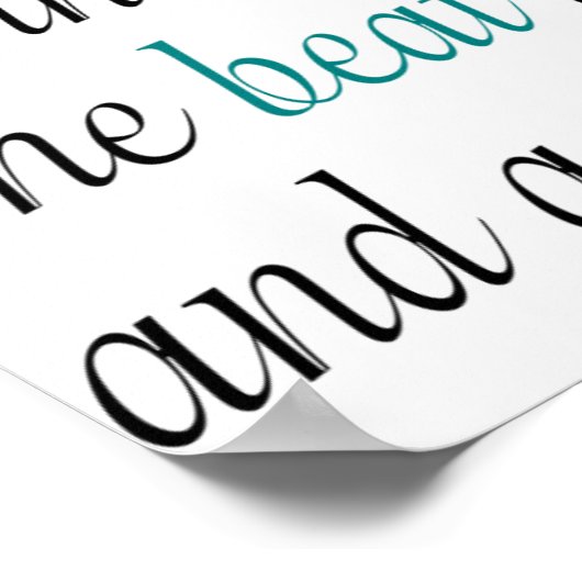 Liefde naar Teach Dance Poster (Hoek)