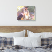 Liefde Namen Verloving Canvas Afdruk (Insitu (Slaapkamer))
