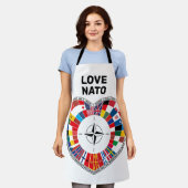 Liefde NAVO-landen, met de NAVO Schort (Gedragen)