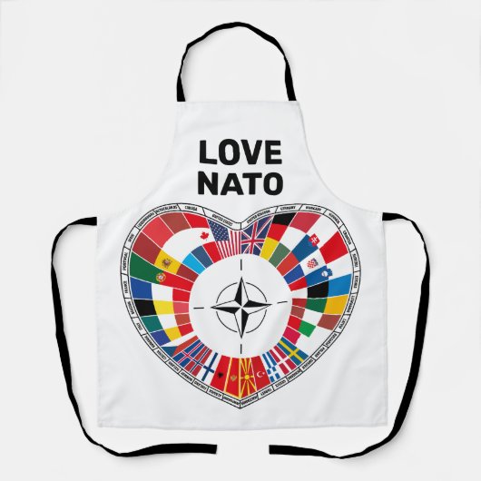 Liefde NAVO-landen, met de NAVO Schort (Voorkant)