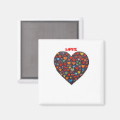 Liefde - Nederlands Magneet (Voorkant / Achterkant)