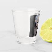 Liefde Neemt Vleugels Shot Glas (Links)