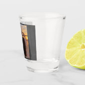 Liefde Neemt Vleugels Shot Glas (Rechts)
