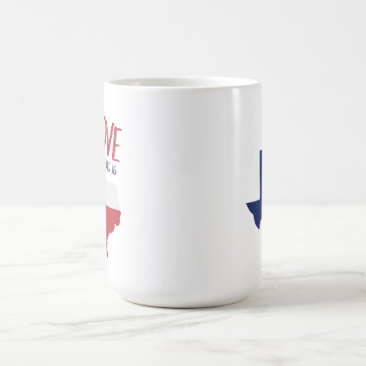 Liefde net zo groot als Texas Koffiemok (Center)