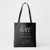 Liefde niet geannuleerd tote bag (Voorkant)