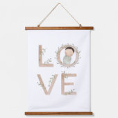 Liefde | Nieuwe baby Hangend Wandkleed (Voorkant)