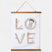 Liefde | Nieuwe baby Hangend Wandkleed (Voorkant)