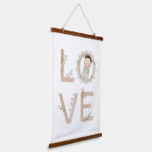 Liefde | Nieuwe baby Hangend Wandkleed (Gebogen)