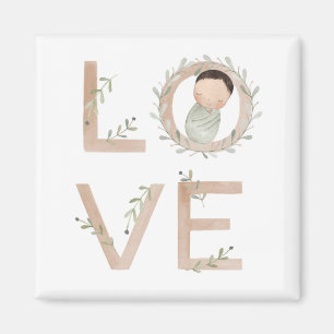 Liefde Nieuwe baby Magneet