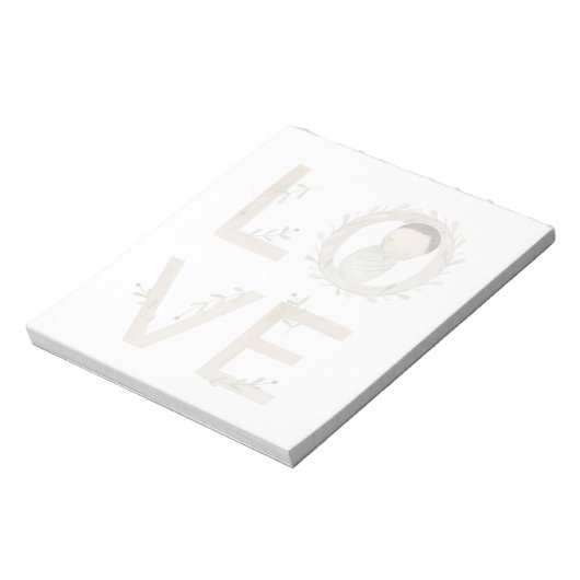 Liefde | Nieuwe baby Notitieblok (Linkerzijde)