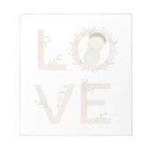 Liefde | Nieuwe baby Notitieblok (Voorkant)