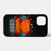 Liefde nog zorgelijker, minder snelle typografie Case-Mate iPhone case (Achterkant (horizontaal))