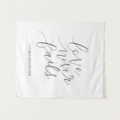 liefde nooit mislukt | 1 Korinthianen 13:8 Wandkleed (Voorkant (horizontaal))