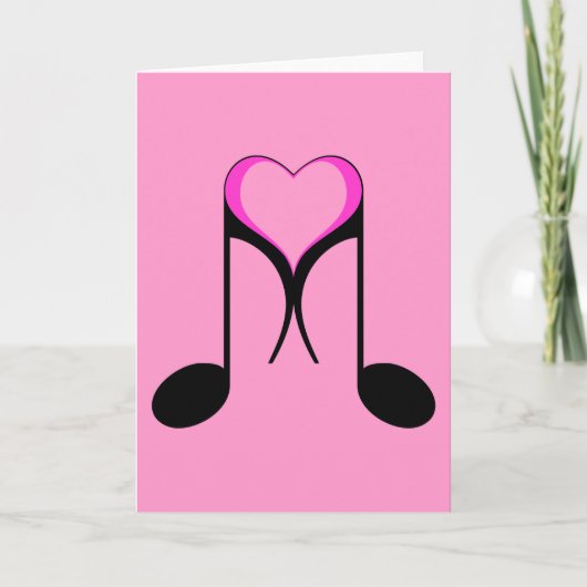 liefde nota's: 8ste nota: kaart (Voorkant)
