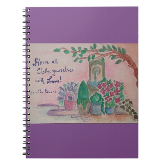 Liefde notebook notitieboek (Voorkant)