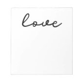 Liefde Notitieblok (Voorkant)