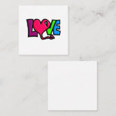 Liefde Notitiekaartje (Voorkant / Achterkant)
