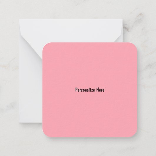 Liefde Notitiekaartje (Achterkant)