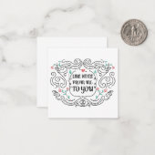 Liefde notities van mij aan jou (Voorkant / Achterkant in situ)